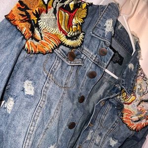Cropped Jean jacket